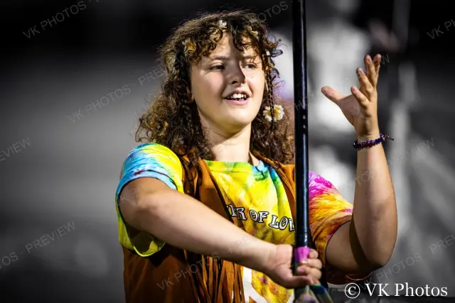 Photo 20 of 113 from 3. Band [Marching Cadets and Color Guard], Woodruff vs. Chester · Homecoming