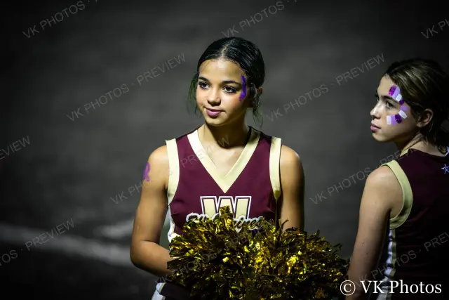 Photo 20 of 30 from 4. Cheerleaders, Woodruff vs. Chester · Homecoming