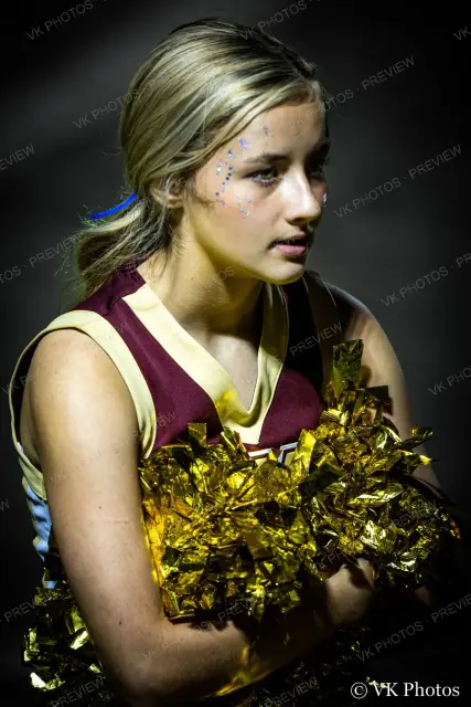 Photo 28 of 30 from 4. Cheerleaders, Woodruff vs. Chester · Homecoming