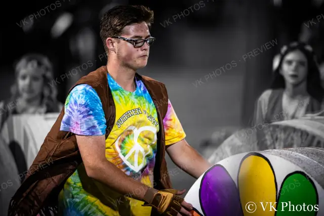 Photo 33 of 113 from 3. Band [Marching Cadets and Color Guard], Woodruff vs. Chester · Homecoming