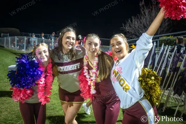 Photo 28 of 28 from 8. Cheerleaders, Woodruff vs. Clinton
