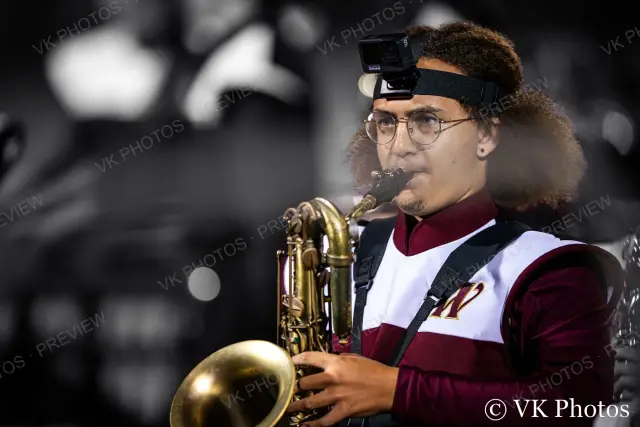 Photo 24 of 113 from 3. Band [Marching Cadets and Color Guard], Woodruff vs. Chester · Homecoming