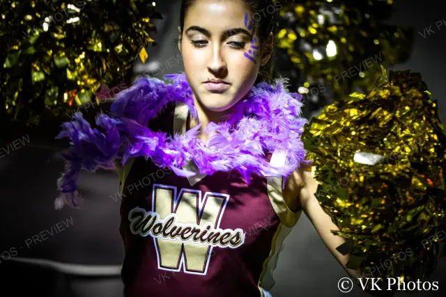 Photo 16 of 30 from 4. Cheerleaders, Woodruff vs. Chester · Homecoming