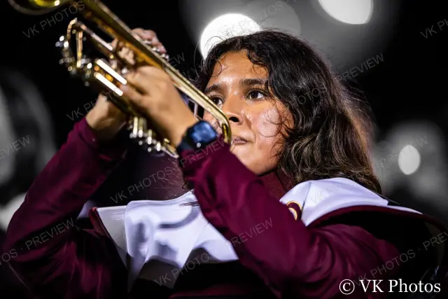 Photo 55 of 113 from 3. Band [Marching Cadets and Color Guard], Woodruff vs. Chester · Homecoming