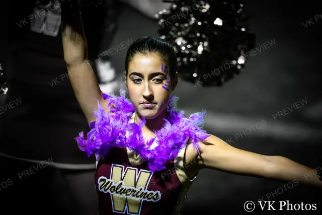 Photo 17 of 30 from 4. Cheerleaders, Woodruff vs. Chester · Homecoming