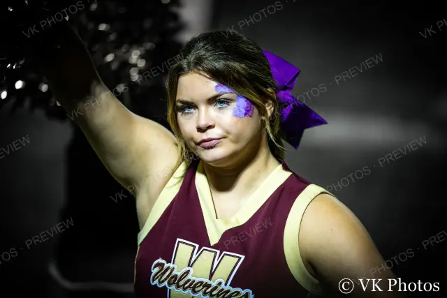 Photo 29 of 30 from 4. Cheerleaders, Woodruff vs. Chester · Homecoming