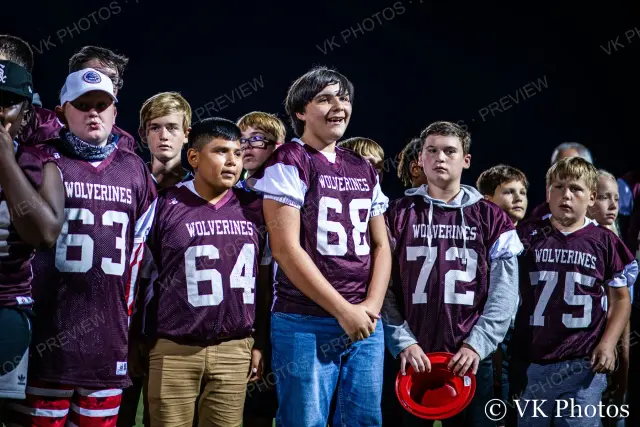 Photo 22 of 135 from 3. Half Time Recognitions, Woodruff vs. Chesnee