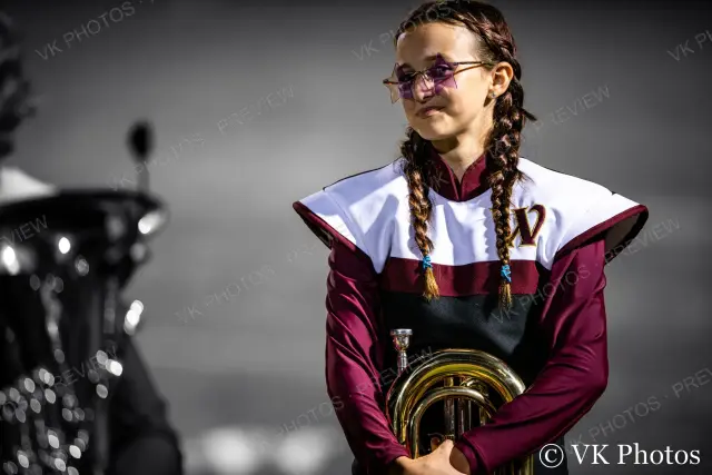 Photo 3 of 113 from 3. Band [Marching Cadets and Color Guard], Woodruff vs. Chester · Homecoming