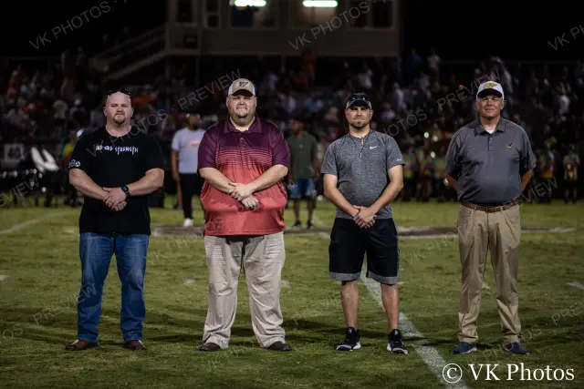 Photo 36 of 48 from Halftime Recognitions, Woodruff vs. Chapman