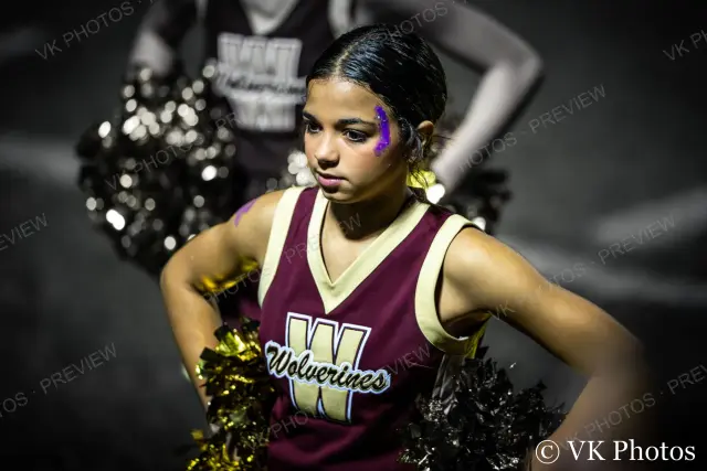 Photo 14 of 30 from 4. Cheerleaders, Woodruff vs. Chester · Homecoming
