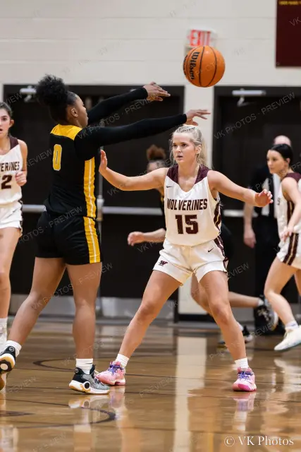 Photo 8 of 41 from Varsity girls · Home court, Woodruff vs. Union