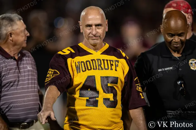 Photo 12 of 48 from Halftime Recognitions, Woodruff vs. Chapman