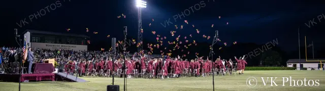 Photo 2 of 4 from Caps off. Next chapter., Woodruff Graduation