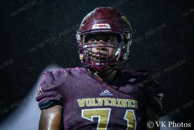 Photo 53 of 330 from 4. Football Portraits, Woodruff vs. Clinton