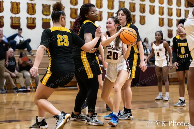 Photo 15 of 41 from Varsity girls · Home court, Woodruff vs. Union