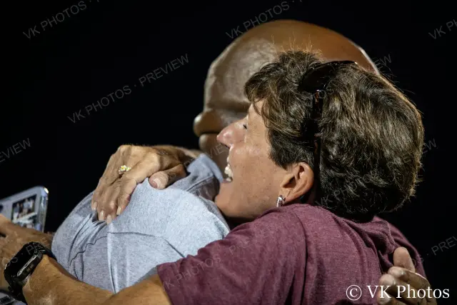 Photo 47 of 48 from Halftime Recognitions, Woodruff vs. Chapman