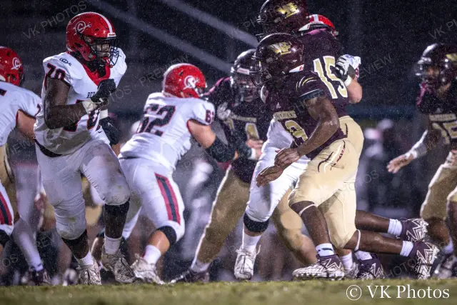 Photo 53 of 249 from 3. Football Action, Woodruff vs. Clinton