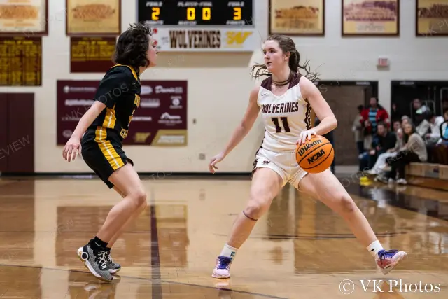 Photo 13 of 41 from Varsity girls · Home court, Woodruff vs. Union