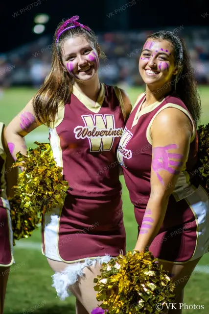 Photo 7 of 30 from 4. Cheerleaders, Woodruff vs. Chester · Homecoming