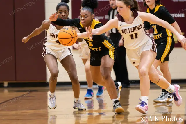Photo 10 of 41 from Varsity girls · Home court, Woodruff vs. Union