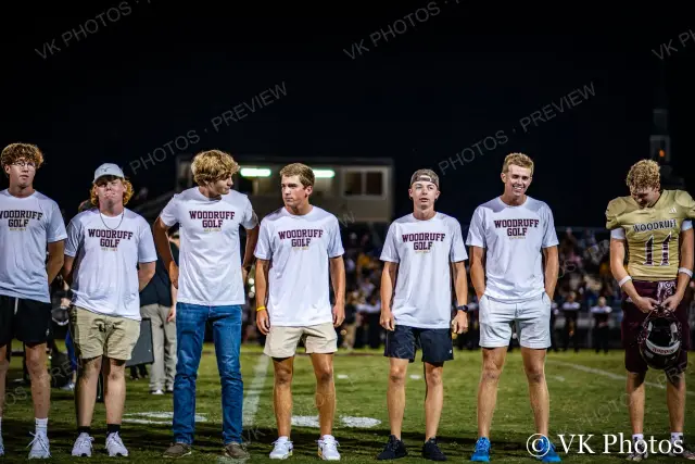 Photo 30 of 135 from 3. Half Time Recognitions, Woodruff vs. Chesnee