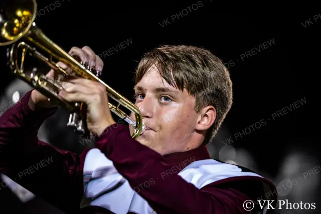 Photo 56 of 113 from 3. Band [Marching Cadets and Color Guard], Woodruff vs. Chester · Homecoming
