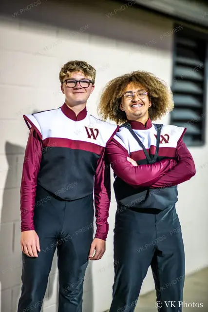 3. Band [Marching Cadets and Color Guard]