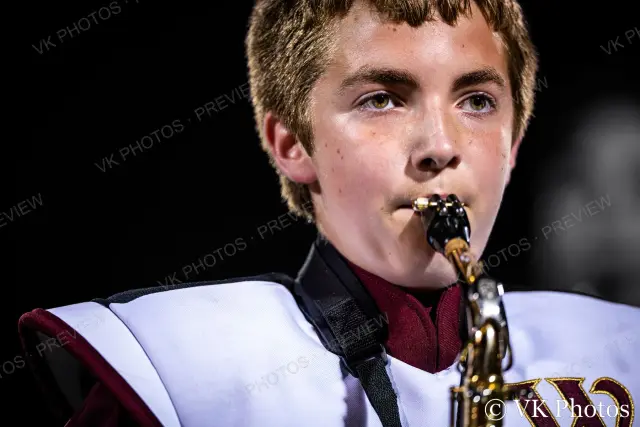 Photo 58 of 113 from 3. Band [Marching Cadets and Color Guard], Woodruff vs. Chester · Homecoming