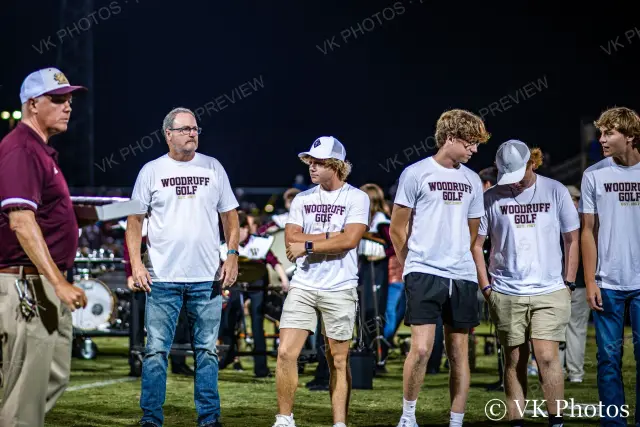 Photo 29 of 135 from 3. Half Time Recognitions, Woodruff vs. Chesnee