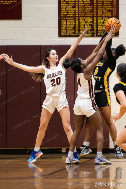 Photo 20 of 41 from Varsity girls · Home court, Woodruff vs. Union