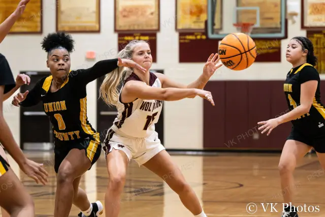 Photo 26 of 41 from Varsity girls · Home court, Woodruff vs. Union