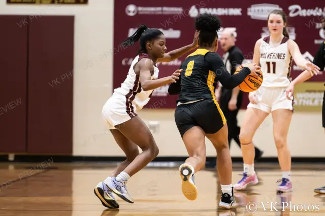 Photo 9 of 41 from Varsity girls · Home court, Woodruff vs. Union