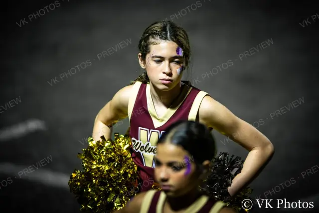 Photo 15 of 30 from 4. Cheerleaders, Woodruff vs. Chester · Homecoming