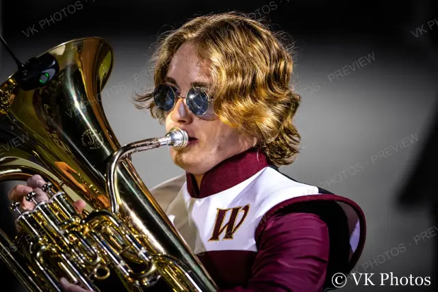 Photo 39 of 113 from 3. Band [Marching Cadets and Color Guard], Woodruff vs. Chester · Homecoming