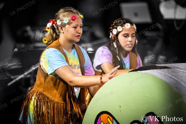 Photo 35 of 113 from 3. Band [Marching Cadets and Color Guard], Woodruff vs. Chester · Homecoming
