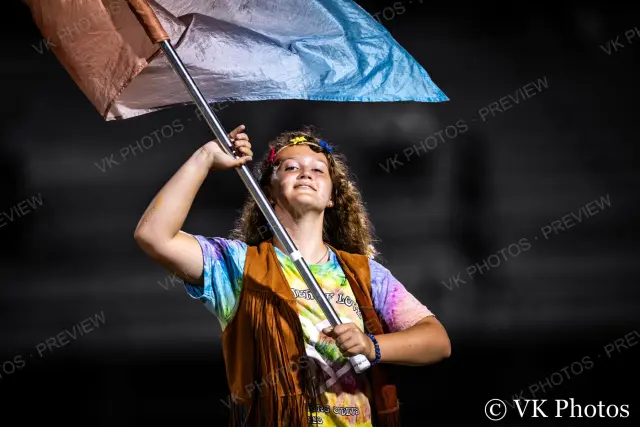 Photo 40 of 113 from 3. Band [Marching Cadets and Color Guard], Woodruff vs. Chester · Homecoming