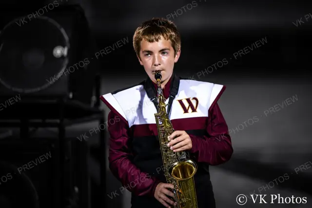 Photo 23 of 113 from 3. Band [Marching Cadets and Color Guard], Woodruff vs. Chester · Homecoming