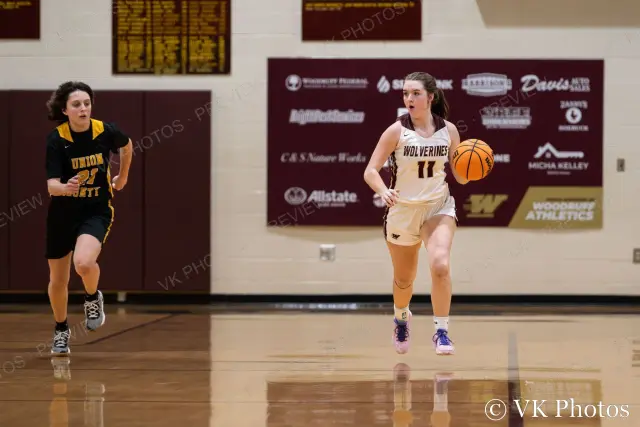 Photo 12 of 41 from Varsity girls · Home court, Woodruff vs. Union