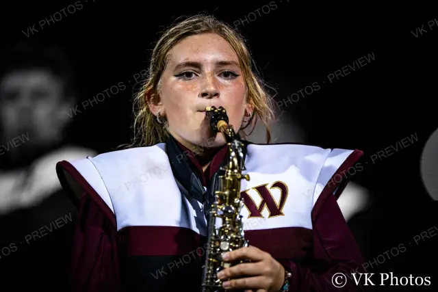 Photo 53 of 113 from 3. Band [Marching Cadets and Color Guard], Woodruff vs. Chester · Homecoming